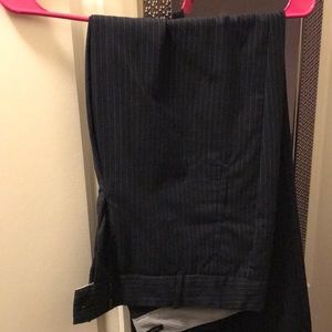 Navy Pinstripe Dockers Slacks